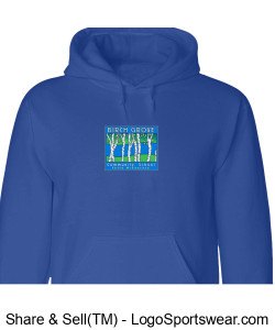 Gildan Adult  DryBlend 50/50 Hooded Sweatshirt Design Zoom